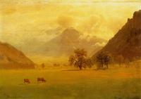 Bierstadt, Albert - Rhone Valley